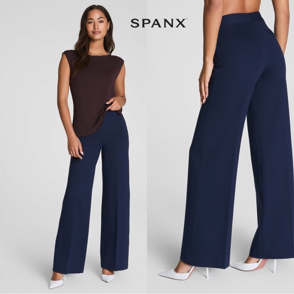SPANX Pants - Spanx Ponte Wide Leg Pant